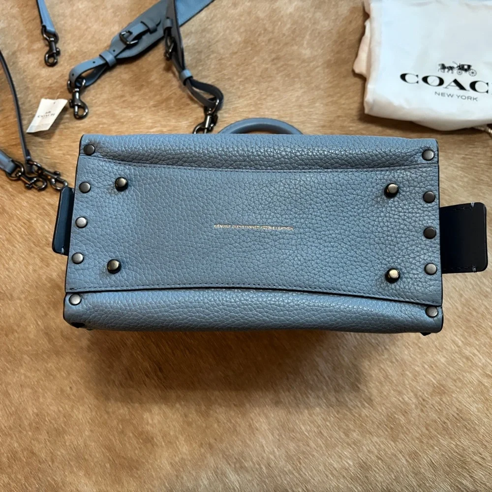 Coach Rogue 25 with rivets light blue - Picture 3 of 8